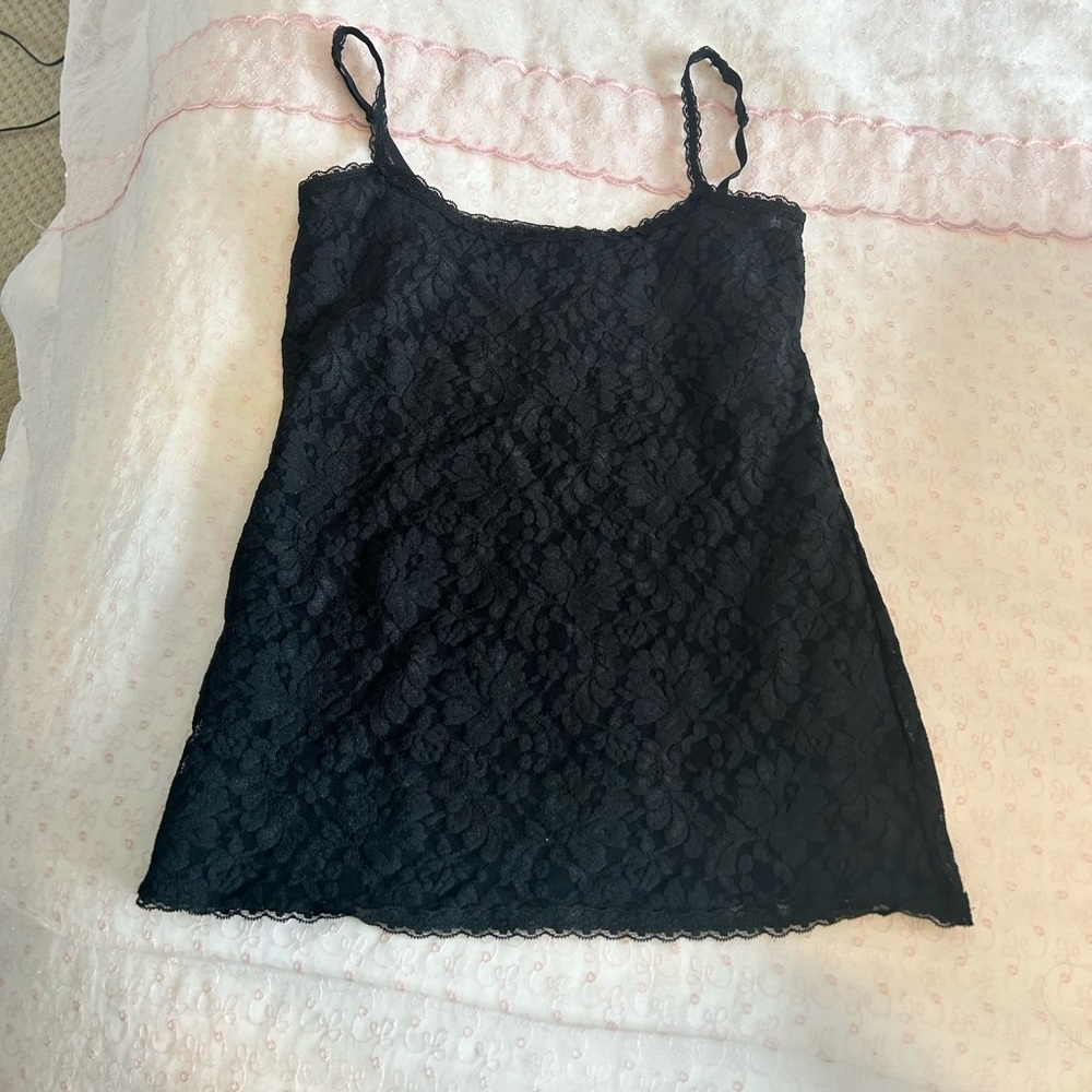 2010s lace tank